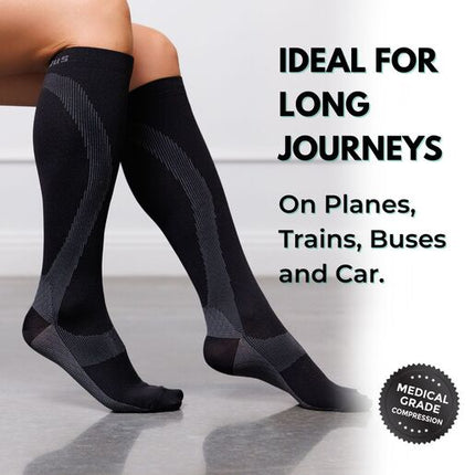Synxplus Flight & Recovery Socks Black X-Large