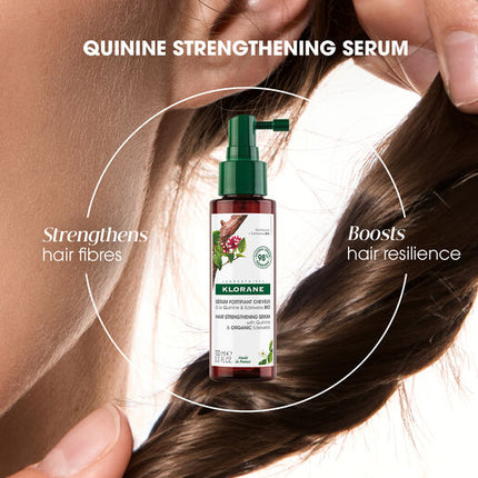 Klorane Strengthening Serum with Quinine and Organic Edelweiss 100ml - Thinning Hair
