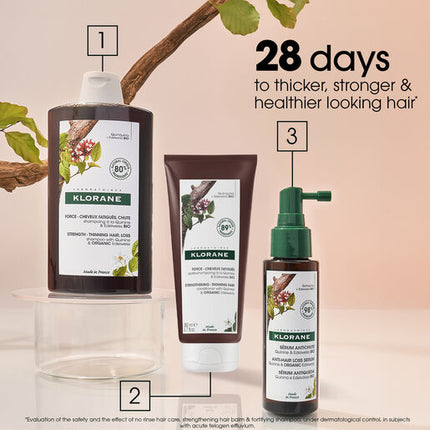 Klorane Strengthening Serum with Quinine and Organic Edelweiss 100ml - Thinning Hair