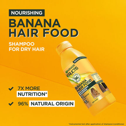 Garnier Fructis Hair Food Nourishing Banana Shampoo 350ml
