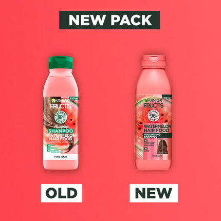 Garnier Fructis Hair Food Volumising Watermelon Shampoo 350ml
