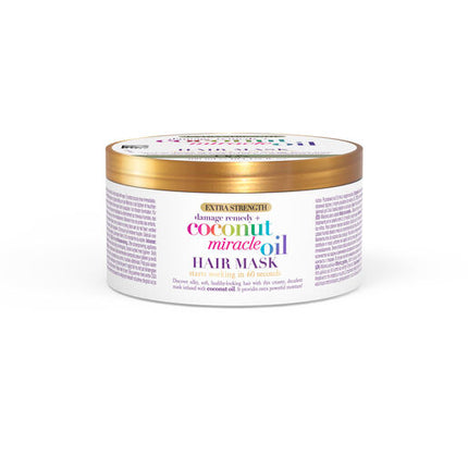 OGX Extra Strength Hydrate & Repair Coconut Miracle Oil Hair Mask For Damaged & Dry Hair  300mL