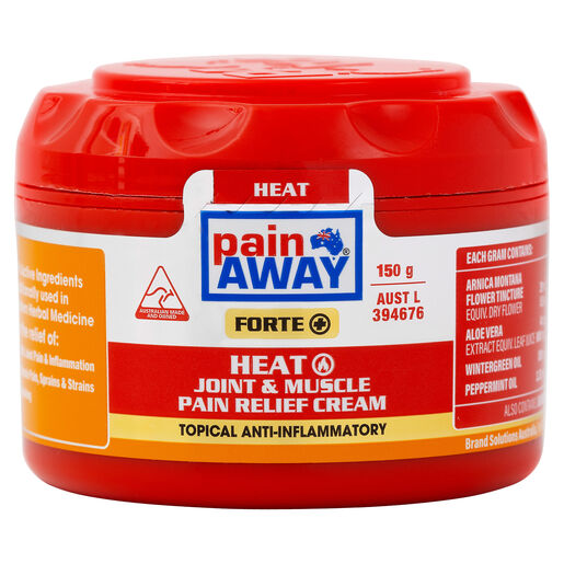 Pain Away Heat Joint & Muscle Pain Relief Cream 150g