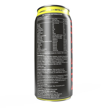 Musashi Energy Drink Lemonade 500mL