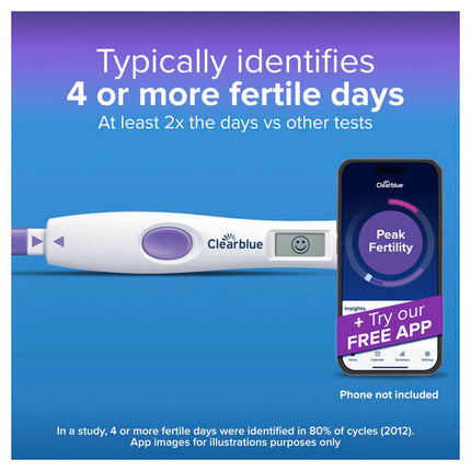 Clearblue Advanced Digital Ovulation Kit Test 20 Pack