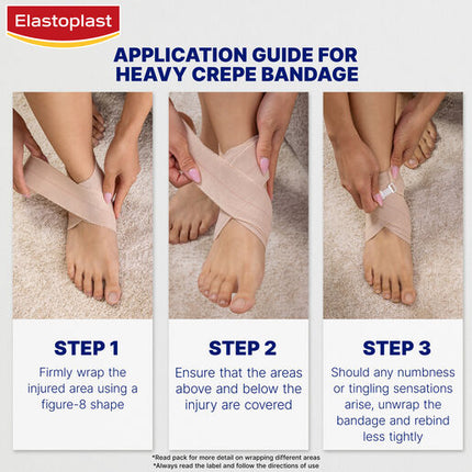 Elastoplast Heavy Weight Crepe Bandage 10cm x 2.3m