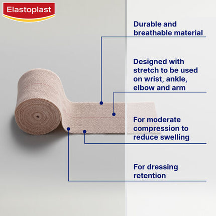 Elastoplast Heavy Weight Crepe Bandage 7.5cm x 2.3m