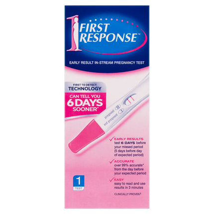 First Response Instream Pregnancy Test 1 Pack