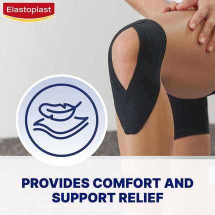 Elastoplast Sport Kinesiology Tape Black 5cm x 5m