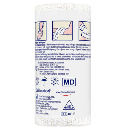 Elastoplast Medium Weight Crepe Bandage 10cm x 1.6m