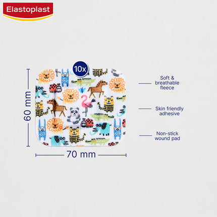 Elastoplast Kids Sensitive XL Dressing 10 Pack