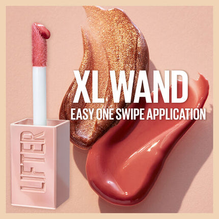 Maybelline Lifter Gloss Bronzed Hydrating Lip Gloss - Rust