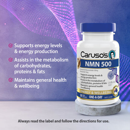 Caruso's NMN 500Mg 30