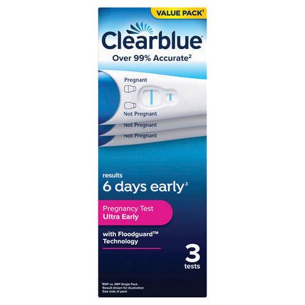Clearblue Pregnancy Test Ultra Early 3 Tests