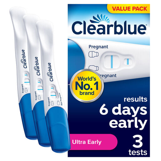 Clearblue Pregnancy Test Ultra Early 3 Tests