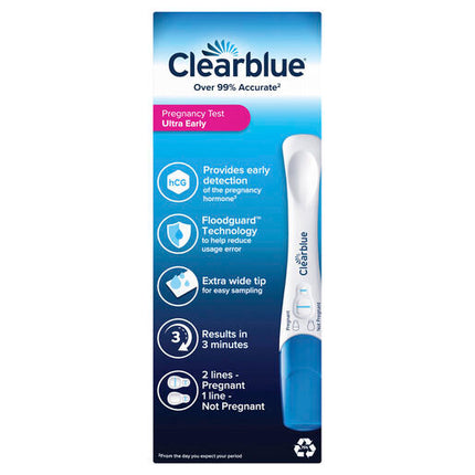 Clearblue Pregnancy Test Ultra Early 3 Tests