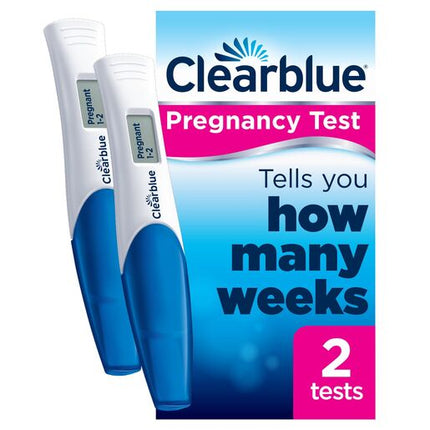 Clearblue Digital Pregnancy Test Weeks Indicator 2 Tests