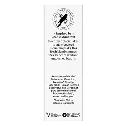 Bosistos Native Destination Cradle Mountain Essential Oil 10ml