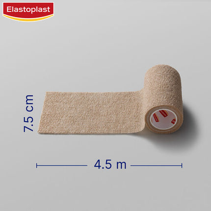 Elastoplast Sport Cohesive Bandage Tan 7.5cm x 4.5m