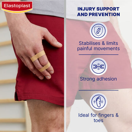 Elastoplast Sport Rigid Strapping Tape 12.5mm x 10m