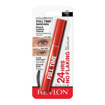 Revlon Colorstay Full Time Mascara Blackest Black (Carded)