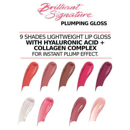 L'Oreal Rouge Signature Plump Lip Gloss 400 I Maximize