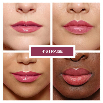 L'Oreal Rouge Signature Plump Lip Gloss 416 I Raise