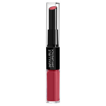 L'Oreal Infallible 2 Step Lip 804 Metro Proof Ros