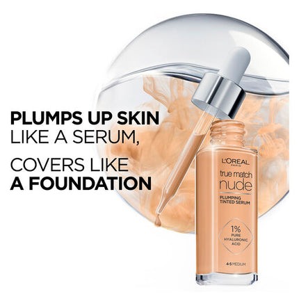 L'Oreal True Match Serum Foundation 10-12 Rich Deep