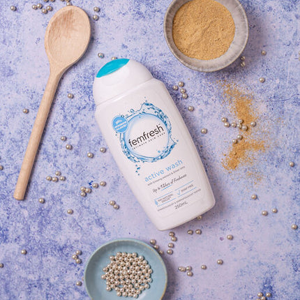 Femfresh Deodorising Active Wash with Ginseng Extract & Silver Ions 250mL