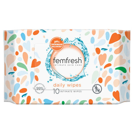 Femfresh Daily Wipes 10 Pack