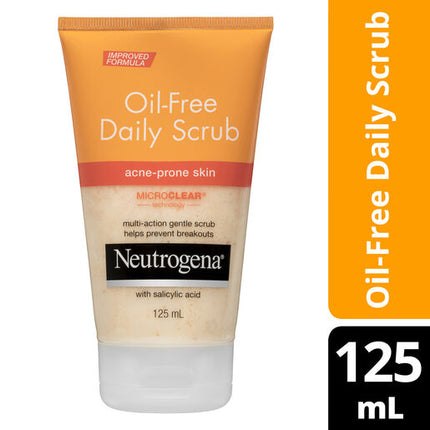 Neutrogena Oil-Free Acne Scrub 125ml