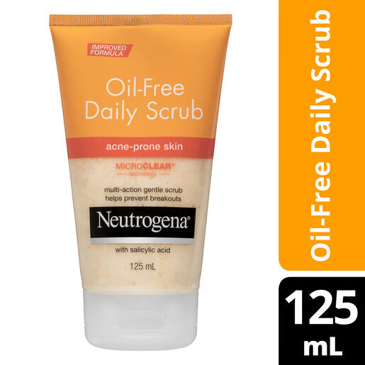 Neutrogena Oil-Free Acne Scrub 125ml