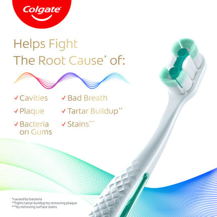 Colgate Total Active Prevention Foaming Clean Toothbrush Soft 1pk