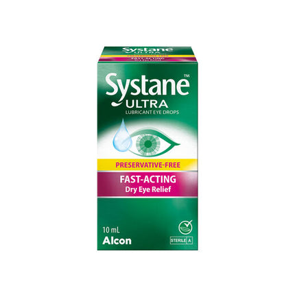 Systane Ultra Preservative-Free Lubricant Eye Drops 10mL