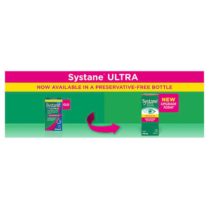 Systane Ultra Preservative-Free Lubricant Eye Drops 10mL