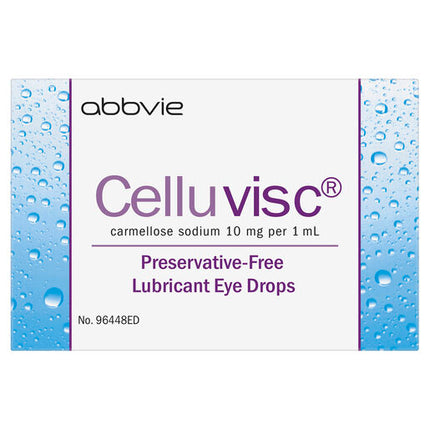 Celluvisc Lubricant Eye Drops 30 x 0.4mL