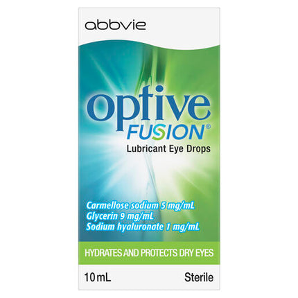 Optive Fusion Lubricant Eye Drops 10ml