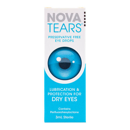 Novatears Lubricating Eye Drops, 3mL