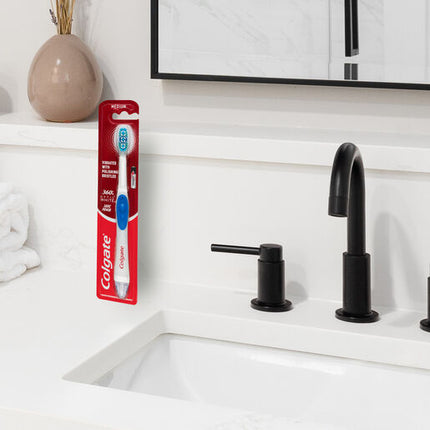Colgate 360° Optic White Battery Powered Whitening Toothbrush