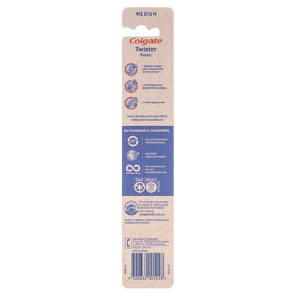 Colgate Toothbrush Twister Fresh Medium