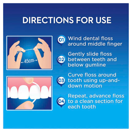 Oral B Essential Floss Dental Floss 2x50m