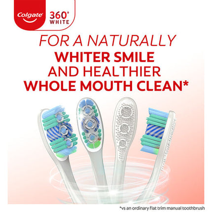 Colgate Toothbrush Optic White Platinum Soft 2 Pack
