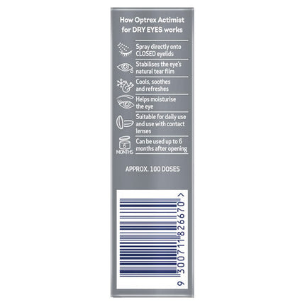 Optrex ActiMist Eye Spray 10mL