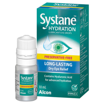 Systane Hydration Multi Dose Preservative Free Lubricant Eye Drops 10ml
