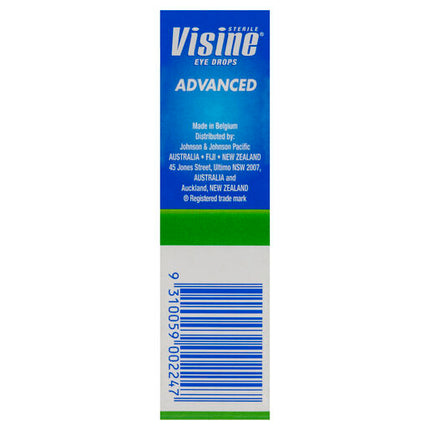 Visine Advanced Eye Drops 15mL