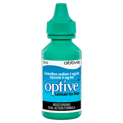Optive Lubricant Eye Drops 15mL