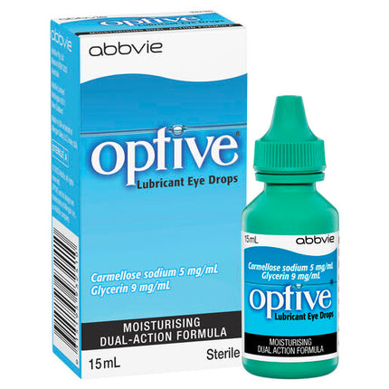Optive Lubricant Eye Drops 15mL