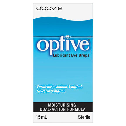 Optive Lubricant Eye Drops 15mL
