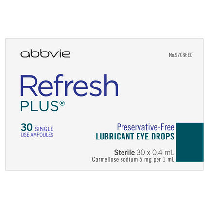 Refresh Plus Eye Drops 30 x 0.4 mL